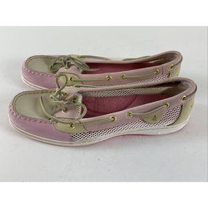 Sperry Top-Sider Lounge Away Women’s Slip On Boat Shoes Pink Cream Size 11